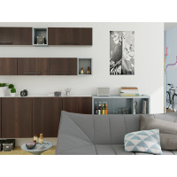 ЛДСП 9450 PR Горіх темний 2800х2070х18мм SWISS KRONO